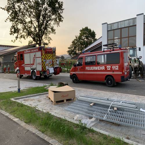 Brandschutzbegehung der Feuerwehr Kirchroth 