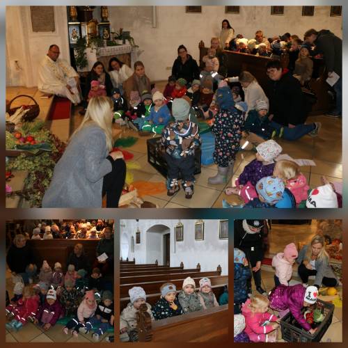 Erntedankgottesdienst in der Kirche